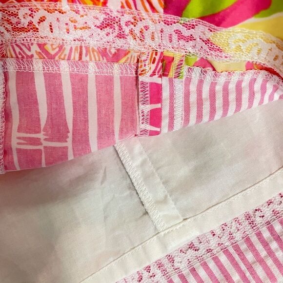 Lilly Pulitzer Buy Local Patch Print Strapless Dress 6 - Picture 8 of 8